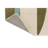 Harlequin Torillo Geometric Rug Emerald/Azul with a cotton and latex backing