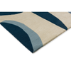Harlequin Torillo Geometric Rug Sky/Cornflower hand-tufted rug with a cut pile