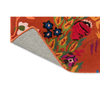 Harlequin Wonderland Floral Rug Amber/Lapis with a cotton and latex backing