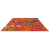 Harlequin Wonderland Floral Rug Amber/Lapis perfect fit for living rooms and bedrooms