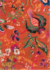 Harlequin Wonderland Floral Rug Amber/Lapis picture of the rug floral pattern