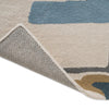Harlequin Zeal Bohemian Rug Indigo with a cotton and latex backing