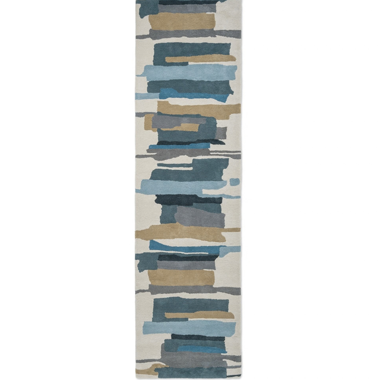 Harlequin Zeal Bohemian Rug Indigo Runner