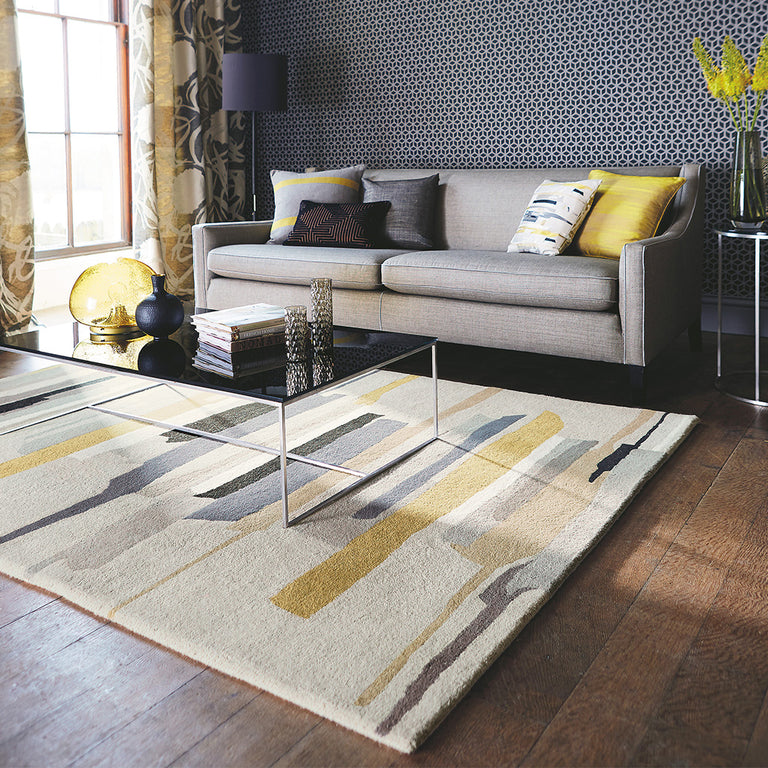 Harlequin Zeal Bohemian Rug Pewter