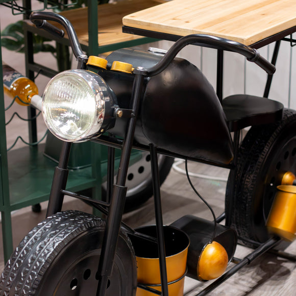 Harley Motorbike Bar Black life style picture