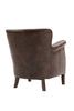 Harlow Armchair LA Tan with a solid wooden legs