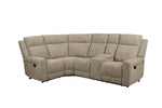 Harper Corner Sofa Recliner Beige picture on the white background