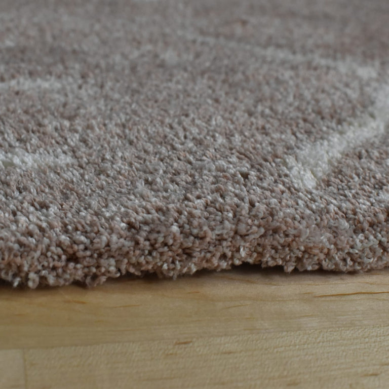 Harper Geometric Rug 522 Mink