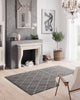 Harper Geometric Rug 592 Grey lifestyle picture