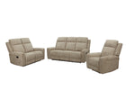 Harper 2 Seater Sofa Recliner Beige picture oof the full Harper sofa range