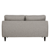 Sleek 2-seater sofa, providing both comfort and style.