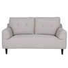 Compact sofa choice, ideal for various decor styles.