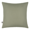Scatterbox Cushion Hattie Sage Green plain from the back