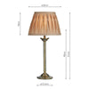 Ambient lighting Hatton Table Lamp Antique Brass

