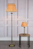 Ribbed stem lighting Hatton Table Lamp Antique Brass

