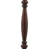 Hayward Floor Lamp With Wood Effect close view picture of the wooden frame