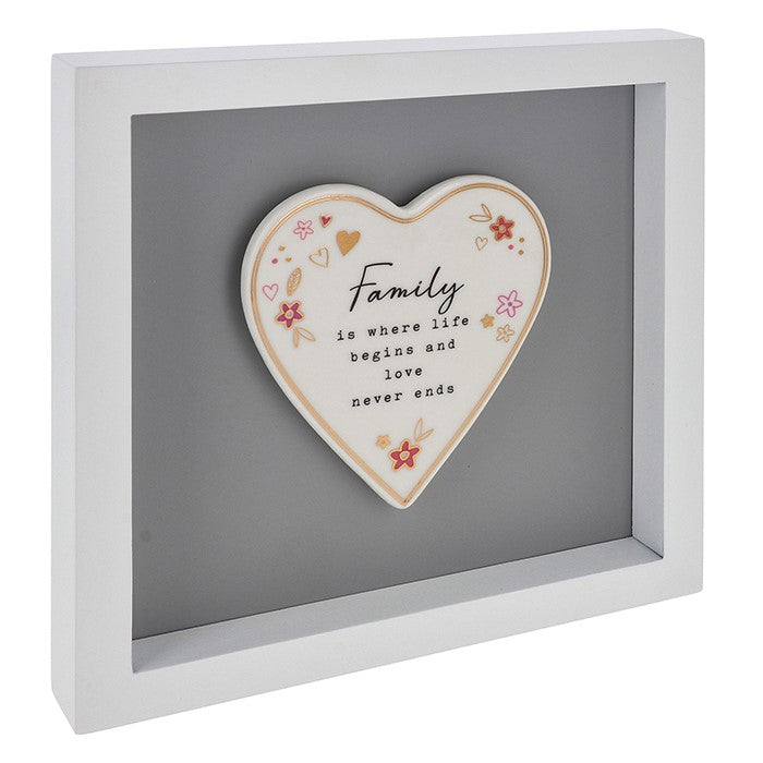 Heart Plaque Family