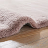 Concept Looms Heavenly Rug HEA101 Blush with a high shaggy pile