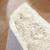 Concept Looms Heavenly Rug HEA101 Dove picture of the backing of the rug