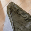 Concept Looms Heavenly Rug HEA101 Emerald with a coton backing