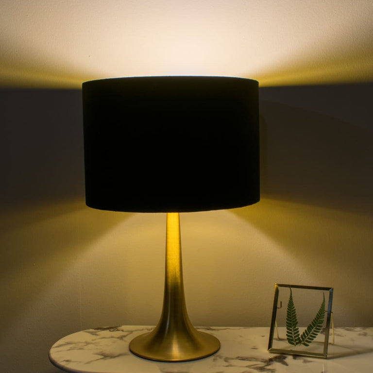 Helena Flared Table Lamp Gold