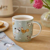 Hen House Lane Barrel Mug life style picture