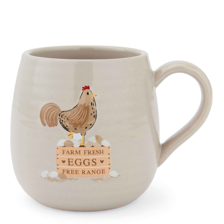 Hen House Lane Belly Mug – Farm Fresh Eggs | Cups & Mugs Collection