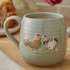 Hen House Lane Belly Mug – Happy Family life style picture