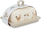 Hen House Lane Butter Dish – Delph Serveware for Kitchen & Household