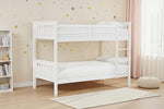 Henrik 3' Bunk Bed White life style picture