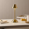 Hestia Bronze USB LED Touch Table Lamp life style picture