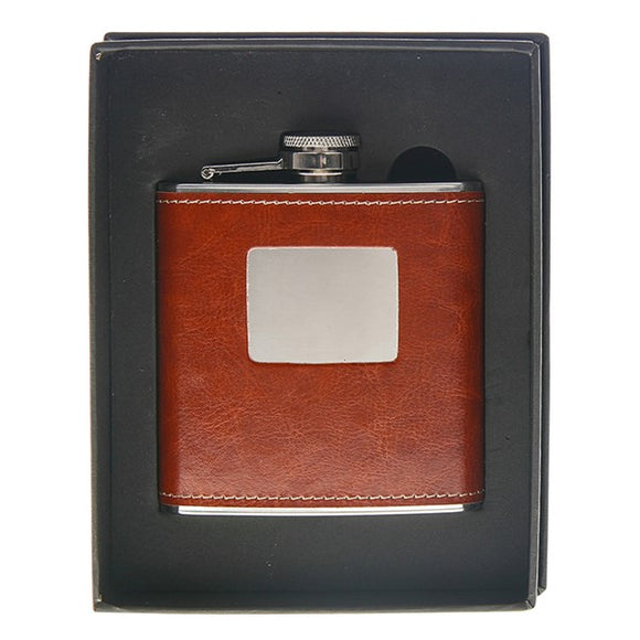 Stylish Hip Flask Brown for personal use