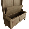 Durable hall bench unit for long-lasting use.