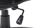 Holden Executive Office Chair Black close view picture of the lifting mechanism
