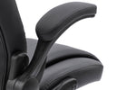 Holden Executive Office Chair Black close view picture of the armrest