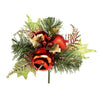 Holly and Apple Christmas Pick