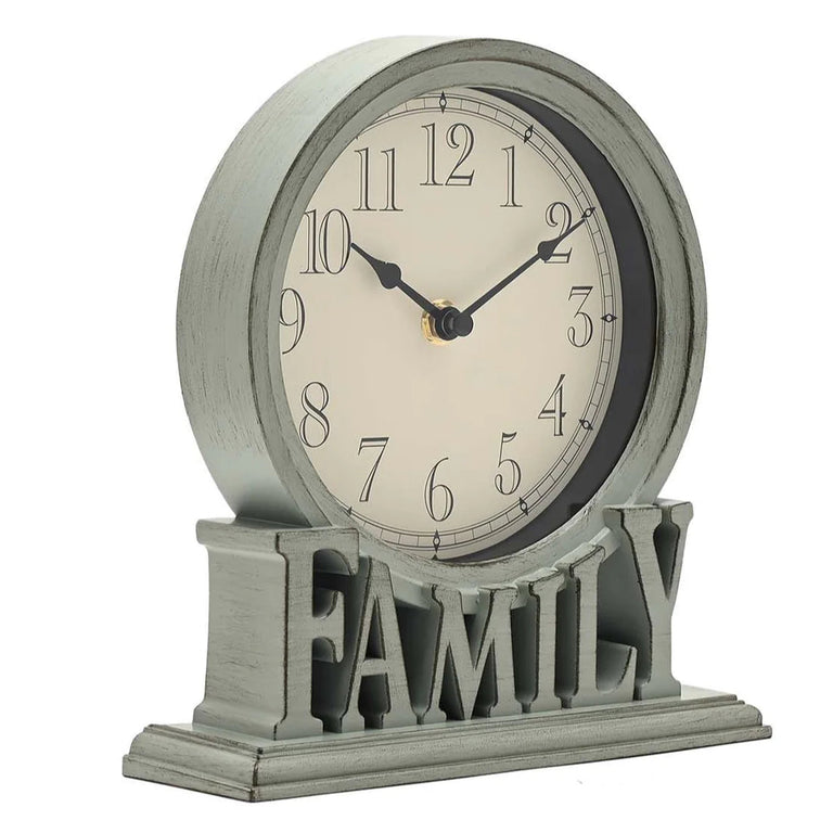 WM. Widdop Hometime Mantel Clock - Family