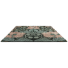 Morris & Co Morris & Co Honeysuckle & Tulip Floral Rug Teal perfect fit to the bedrooms and living rooms