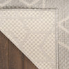 Nourison Horizon Rug HOZ01 Grey with a jute backing