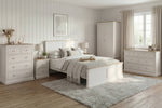 Howth 4ft6 double bed frame in cashmere