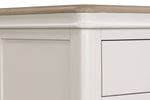 Howth cashmere tall chest of drawers, angled view (5)