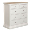 Howth 5 Drawer Tall Chest in Cashmere