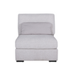 Seamless Design with the Armless Sectional.