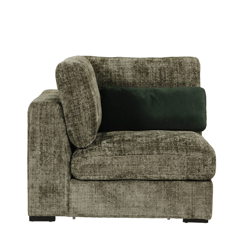 Humphrey Corner Arm Sectional Green