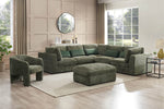 Green modular sofa for corner – Humphrey Corner Arm Sectional
