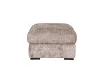 Pouffe stool with storage, Humphrey Ottoman in luxurious fabric
