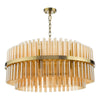 Imani 16 Light Pendant Natural Brass picture on the white background