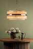 Imani 16 Light Pendant Natural Brass life style picture