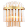 Imani 2 Light Wall Light Natural Brass picture on the white background