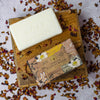 Indian Sandalwood Soap living style photo soap bar packed and unpacked bars